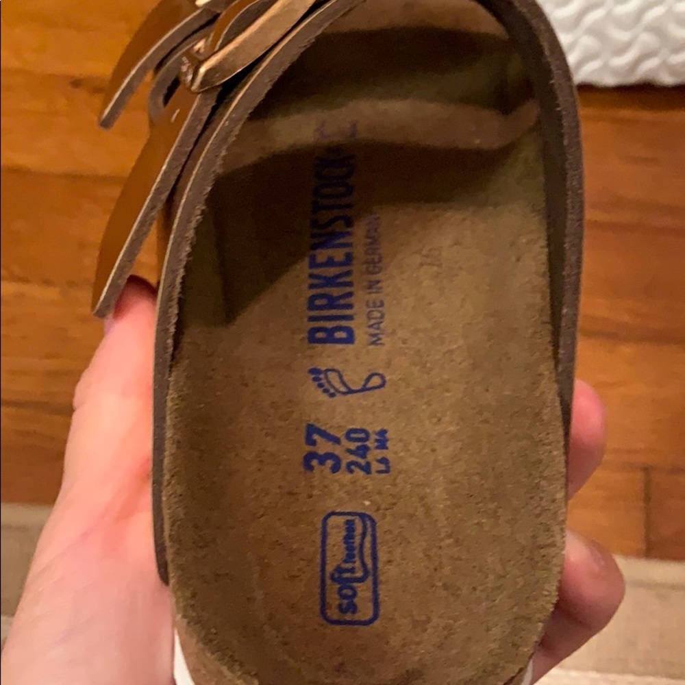 Metallic Copper Birkenstock